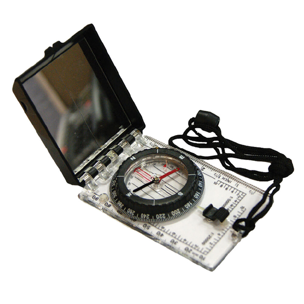 Folding Map Compass