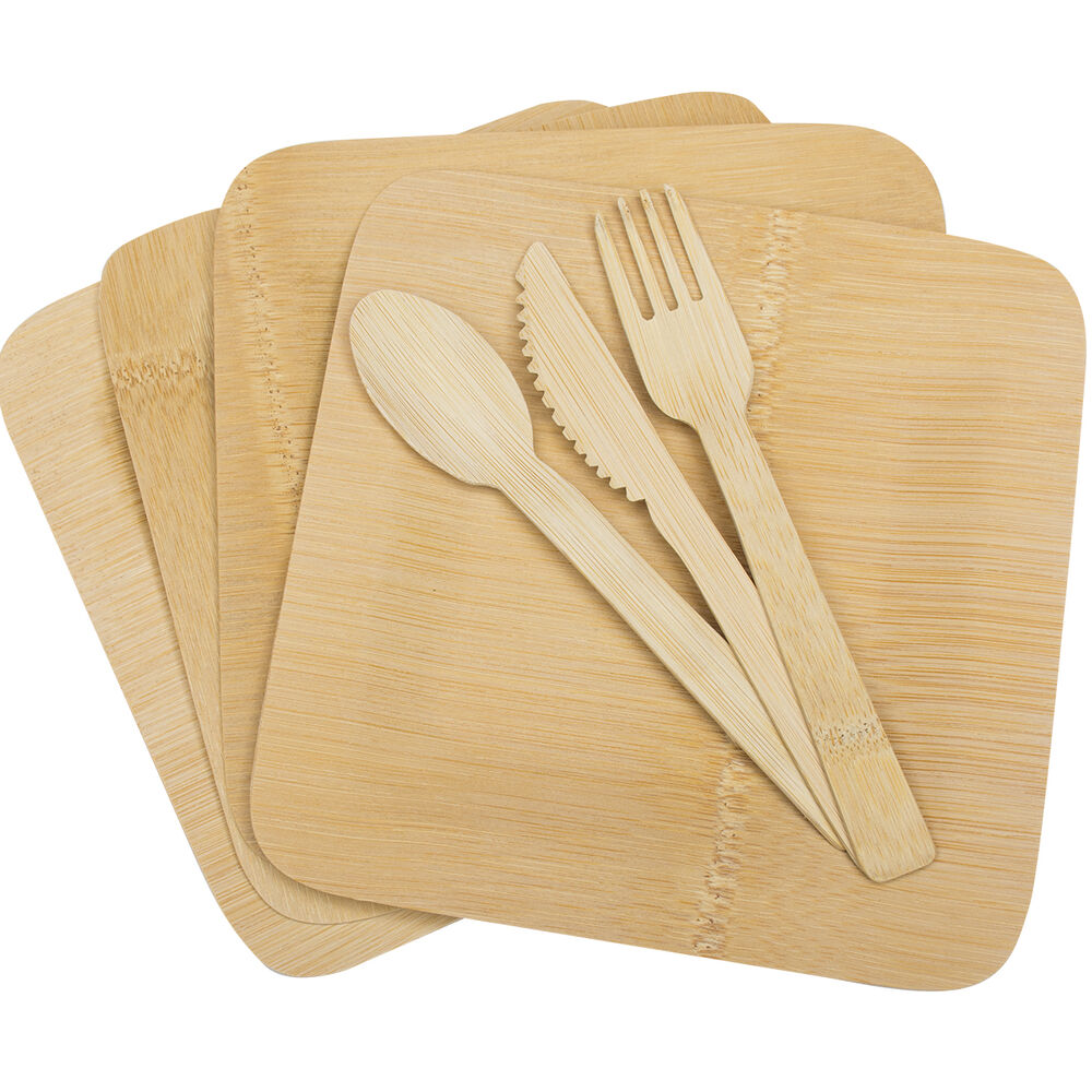 Bamboo Dinner Set