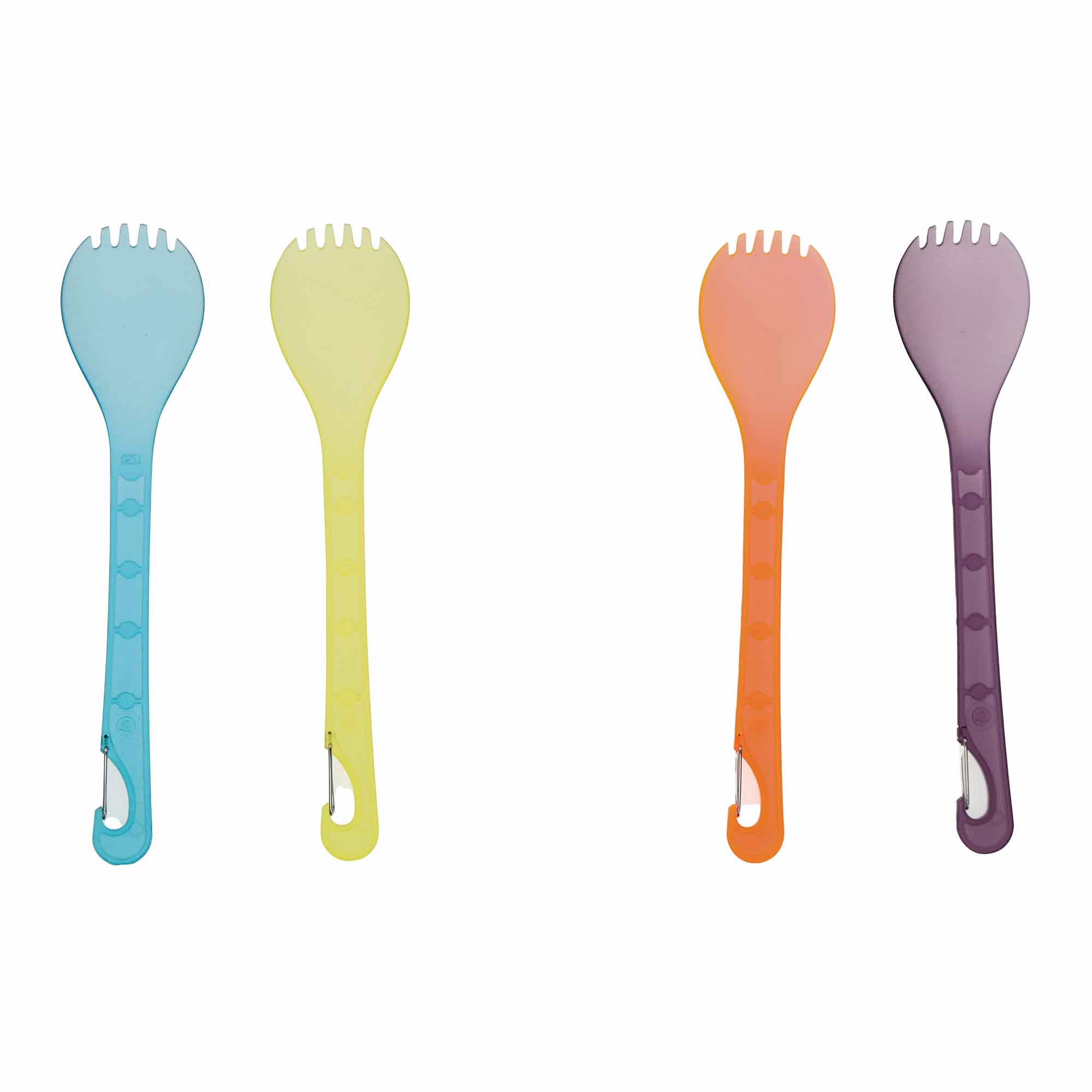 Set De 2 Couteaux-fourche Blue Sky Gear FlexWare – Orange – Booma Spork 4-en-1